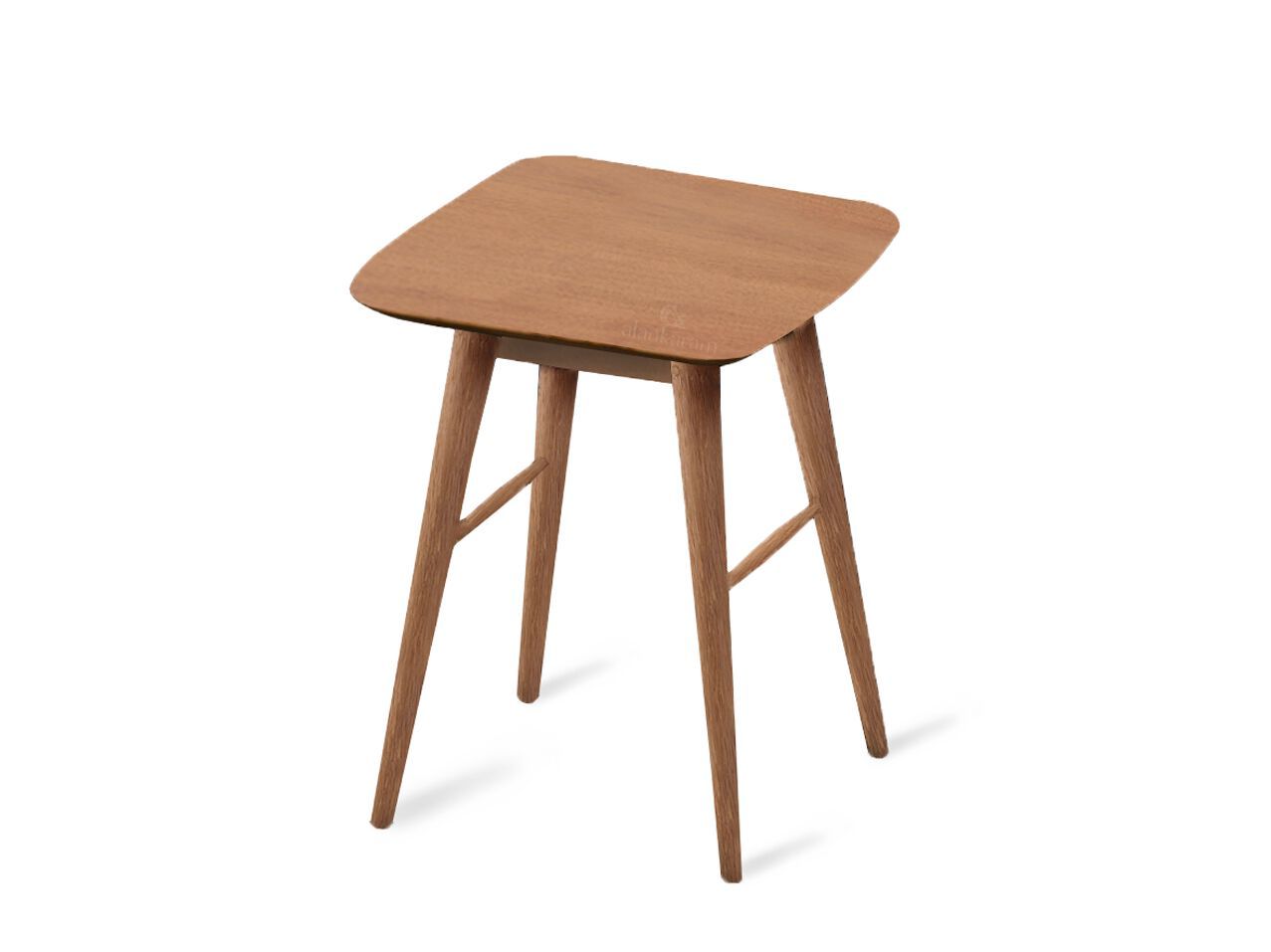 Высокий квадратный деревянный журнальный столик Alankaram AMBU ARCH-00145324 - Вид №1