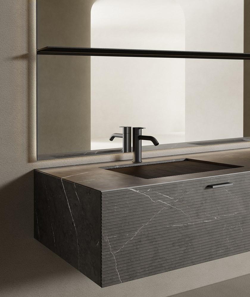 INBANI Полная мебель для ванной из мрамора Grate sun-id-1354139 - Вид №5