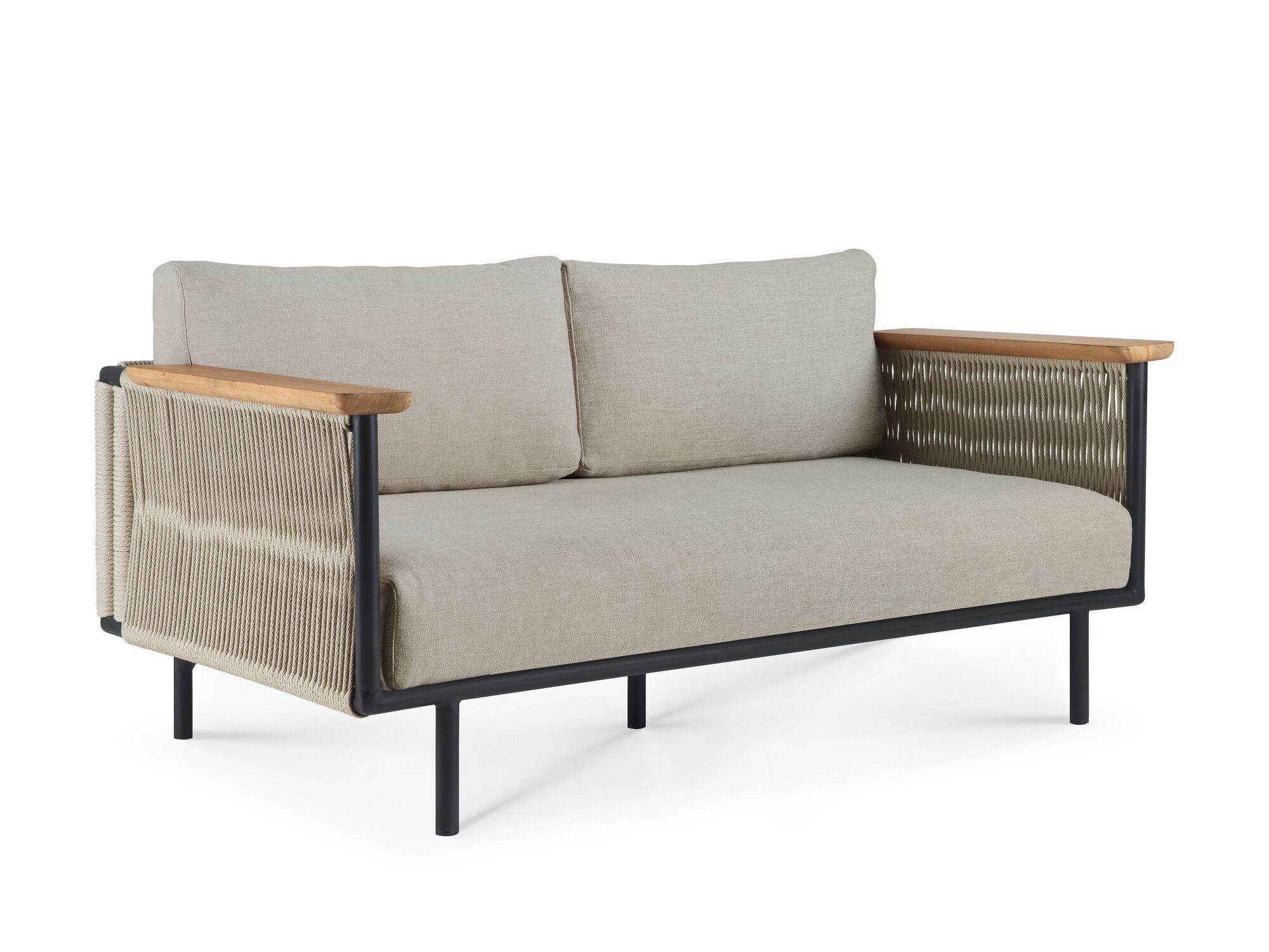 2-местный тканевый садовый диван Ethnicraft Corbey ARCH-00135153