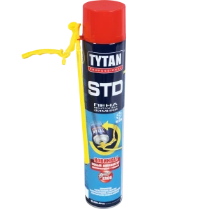 Пена монтажная ручная Tytan СТД зимняя О2 ERGO, 750 мл