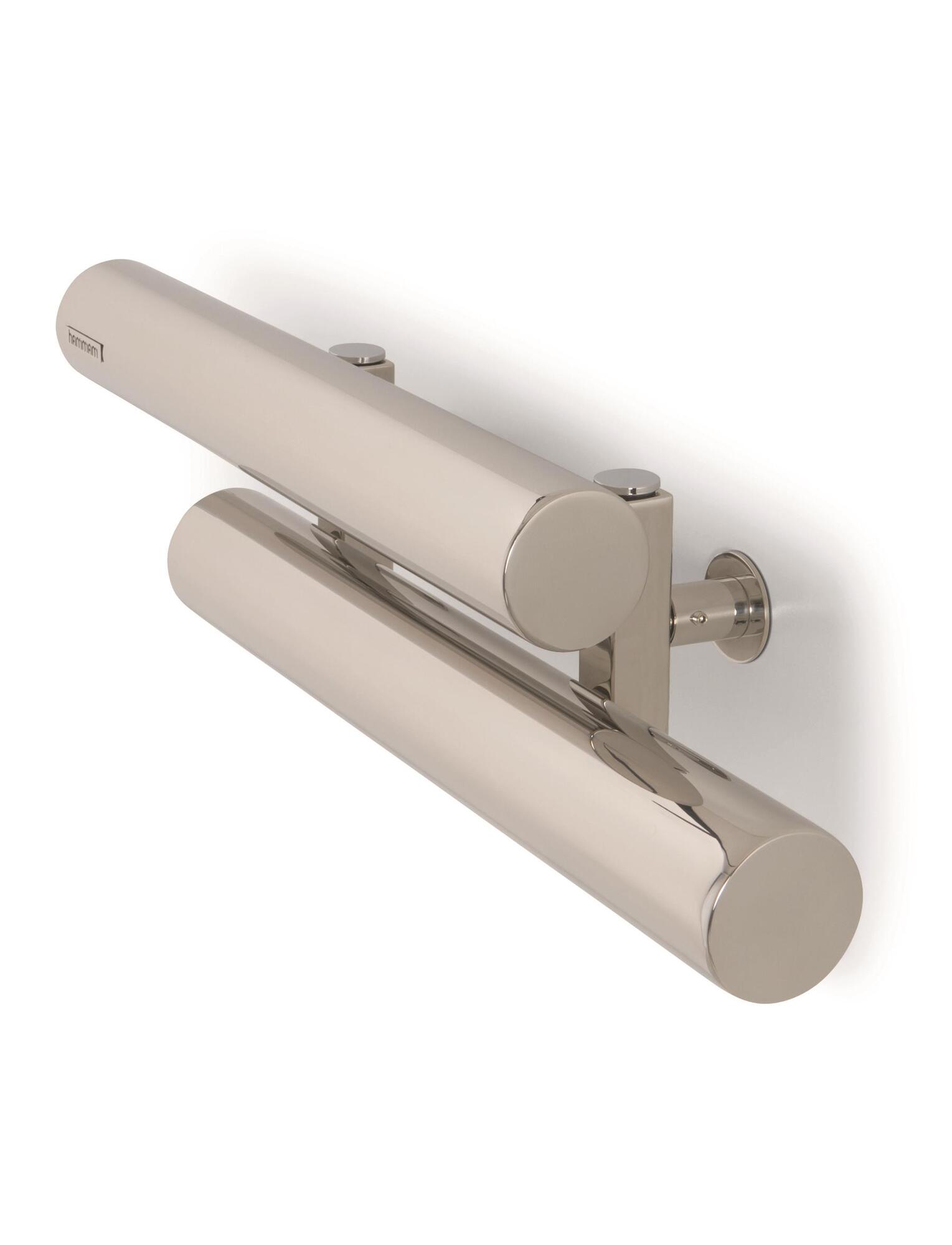 Полотенцесушитель Hammam ALYA Mild steel  комбинированный; электрический или водяной Сталь  - Вид №35