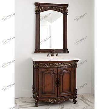 Тумбочка, средняя (от 34 до 36,5) 06227-110-126 Provincial Petite Sink Chest - Dark Ambella 
