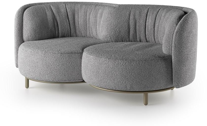 Natuzzi 2/3 местный линейный диван Deep sun-id-1507574 - Вид №1