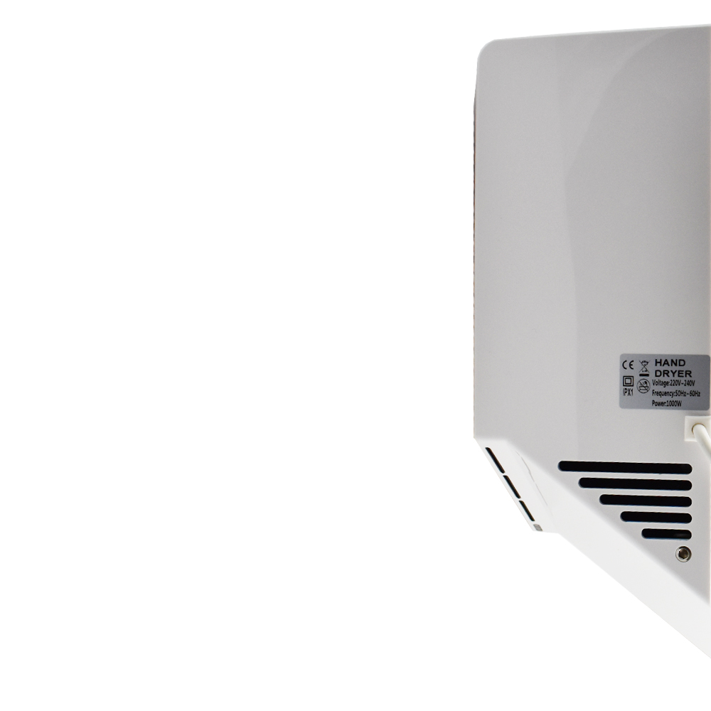 GFmark - Сушилка для рук, модель V-windblade - ПРЕМИУМ, 1000W, цвет белый, код: 6860  - Вид №3