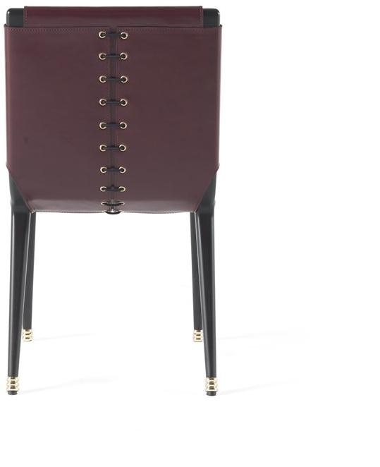 ETRO Home Interiors Кожаное кресло Dinka E.din.131.a - Вид №1