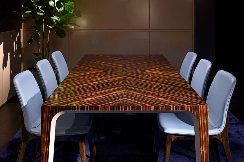 Prestige Прямоугольный обеденный стол из черного дерева Master sun-id-1506799 - Вид №1