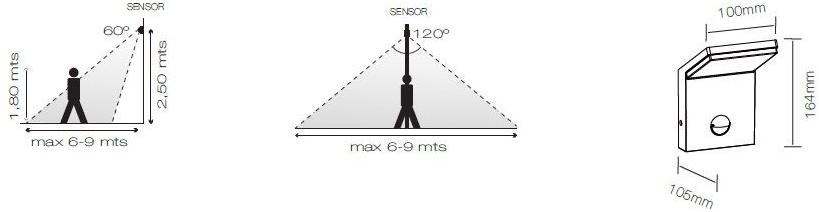 BENEITO FAURE Бра для наружного освещения из алюминия с датчиком движения sun-id-1375440 - Вид №4