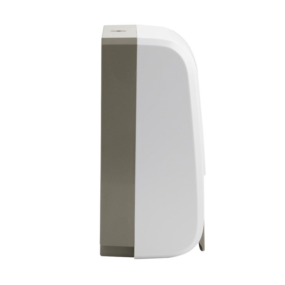 GFmark - Дозатор для ПЕНЫ с педалью, пластик АБС БЕЛЫЙ, большой, с глазком - капля, 1000 мл, код: 714  - Вид №4