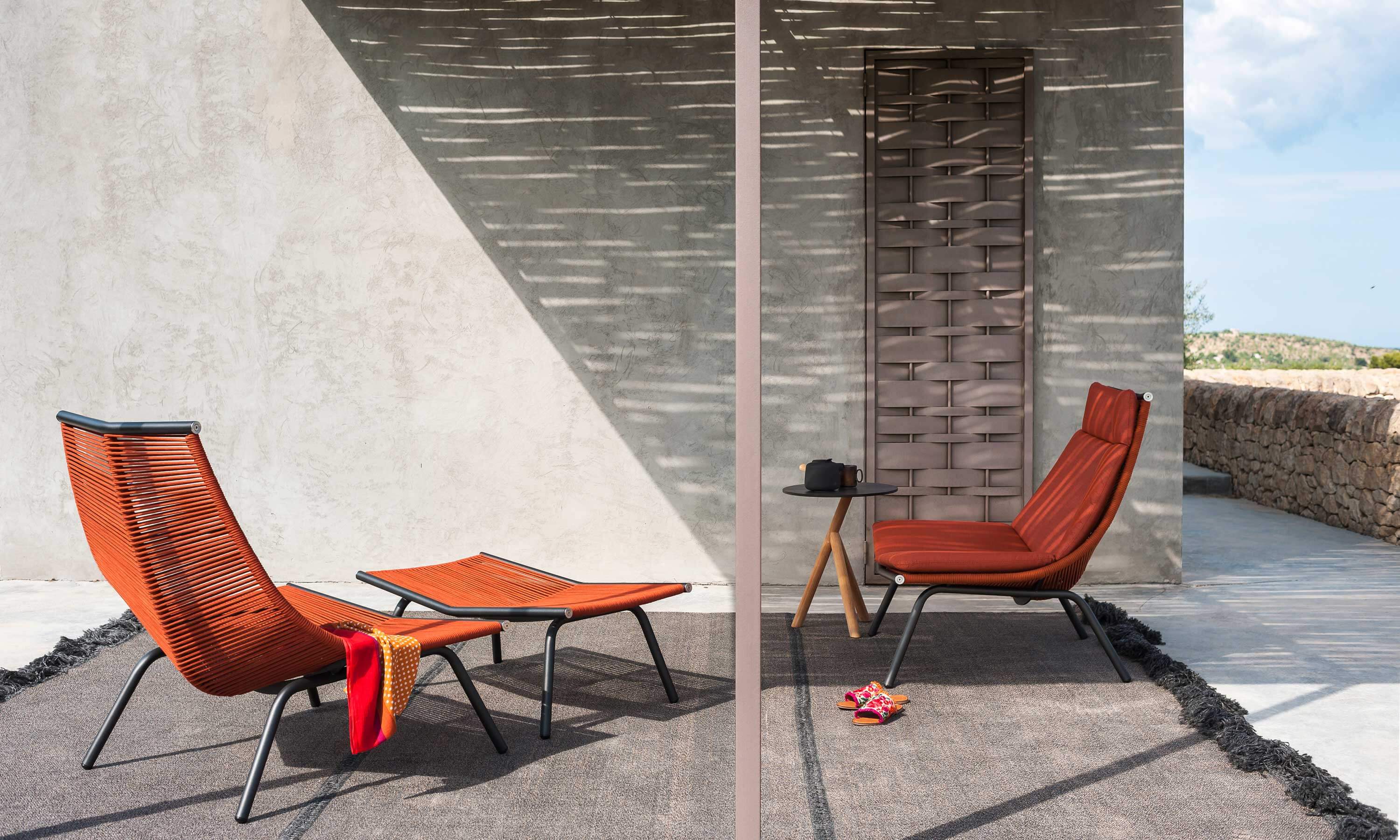 Веревочный садовый стул / подставка для ног RODA Laze ARCH-00130874 - Вид №3