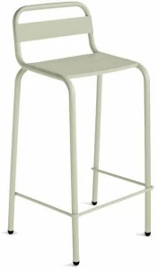 iSimar Табурет садовый алюминиевый со спинкой Barceloneta 8024 / 8007