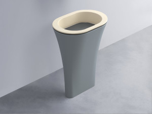 AMLA65-LN+AMPILO-CM+AMCOLO-BR Раковина Amedeo Ovale отдельностоящая cielo Enjoy + Amedeo