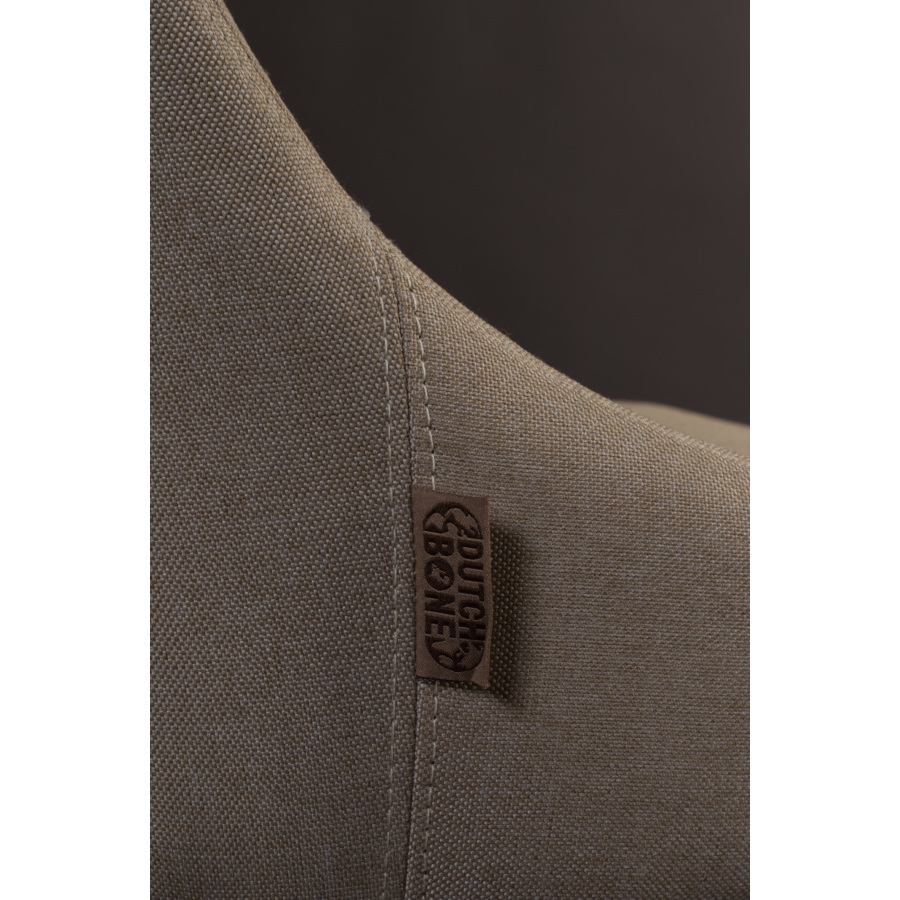 Кресло Juju молочное Dutchbone 1100233 - Вид №9