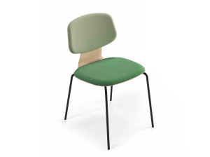 Стул из бука и металла