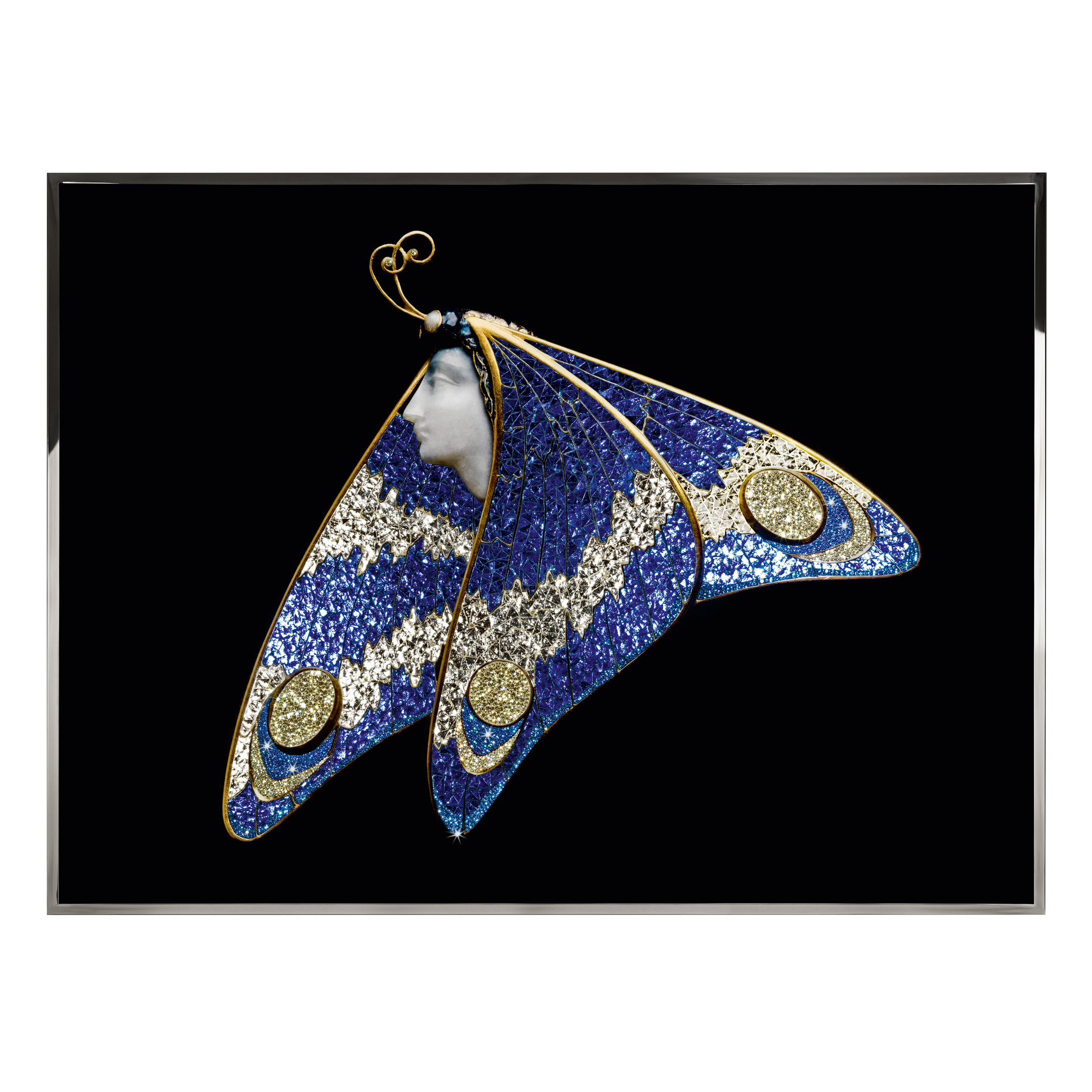 Lady Butterfly Смешанная техника Visionnaire  - Вид №1