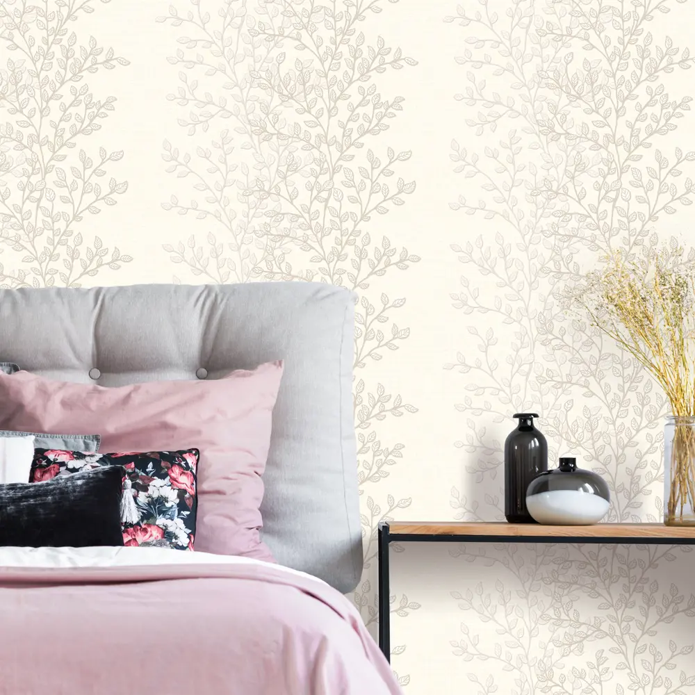Обои флизелиновые Euro Decor Thea белые 1.06 м 7013-00 82377753 STLM-2175841 - Вид №2