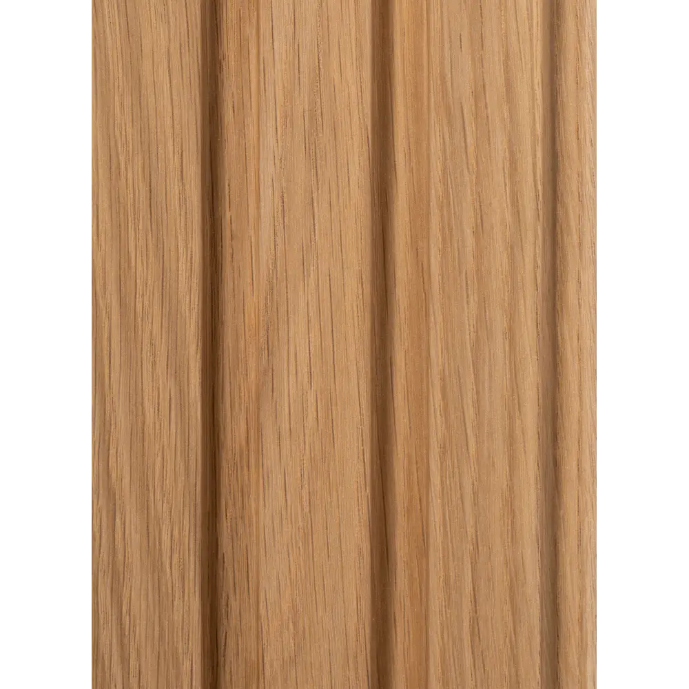 Реечная панель Рейки прямоугольник МДФ цвет дуб скандинавский 2700x122x12 мм 4 шт Santreyd STLM-2206218 - Вид №4