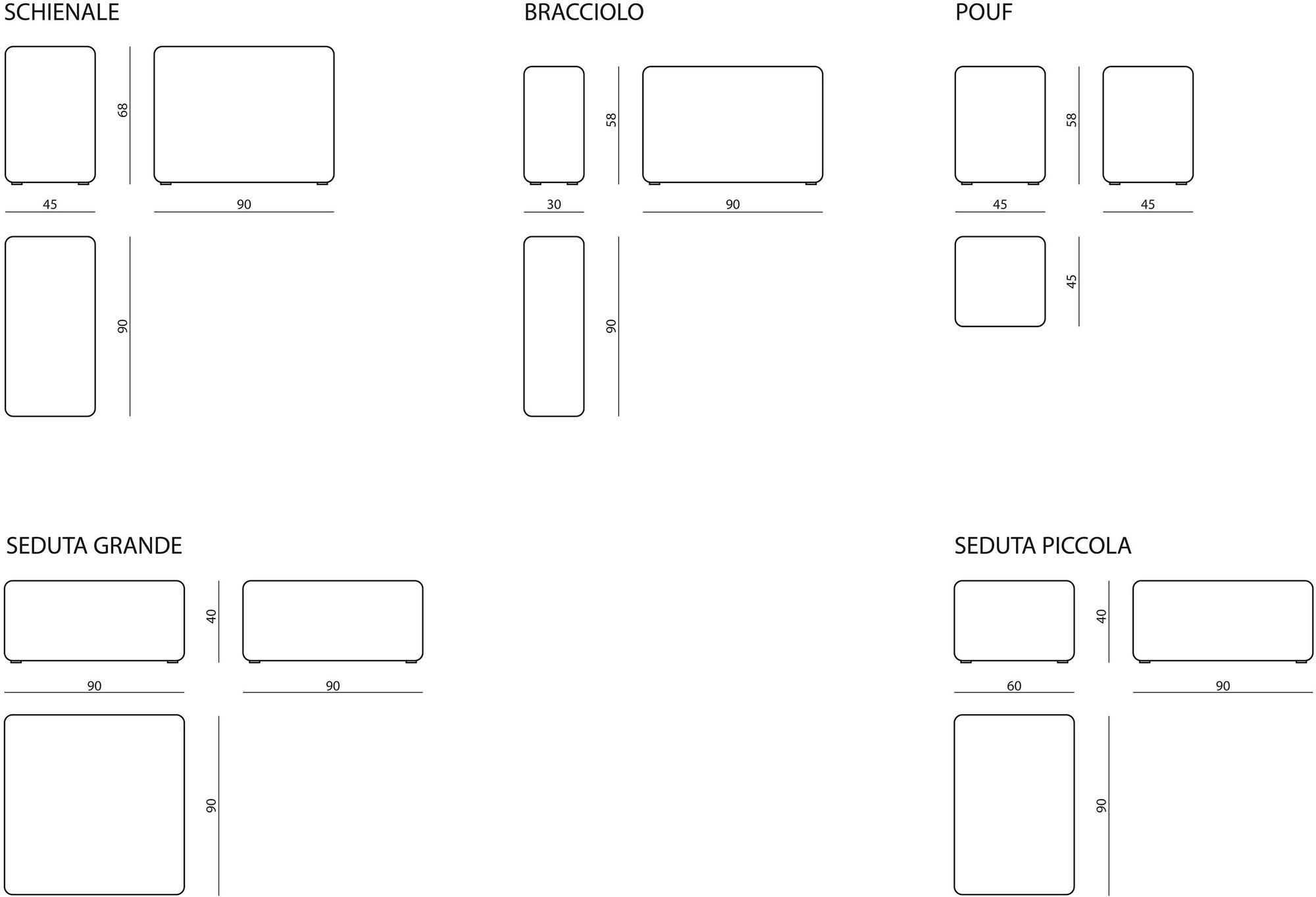 MissoniHome Секционный диван со съемным чехлом из ткани sun-id-1370193 - Вид №7