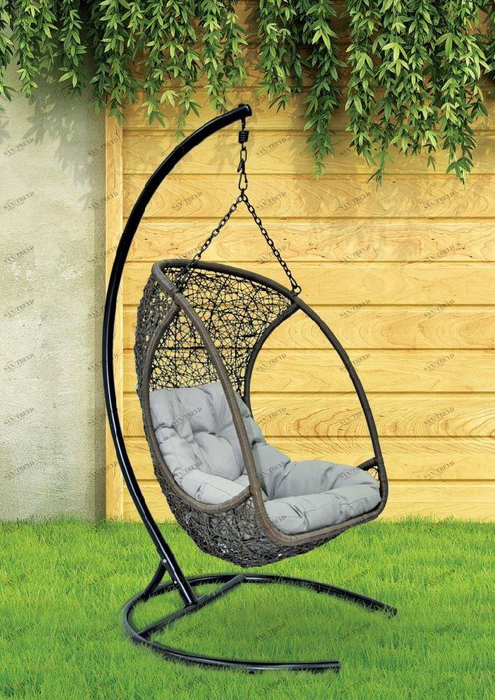 Кресло подвесное черное Albatros ЭКО ДИЗАЙН FLYINGRATTAN 129640 Черный 