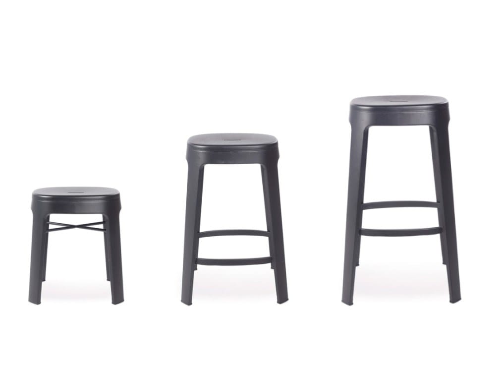 Высокий стальной барный стул RS Barcelona OMBRA ARCH-00024296 - Вид №5