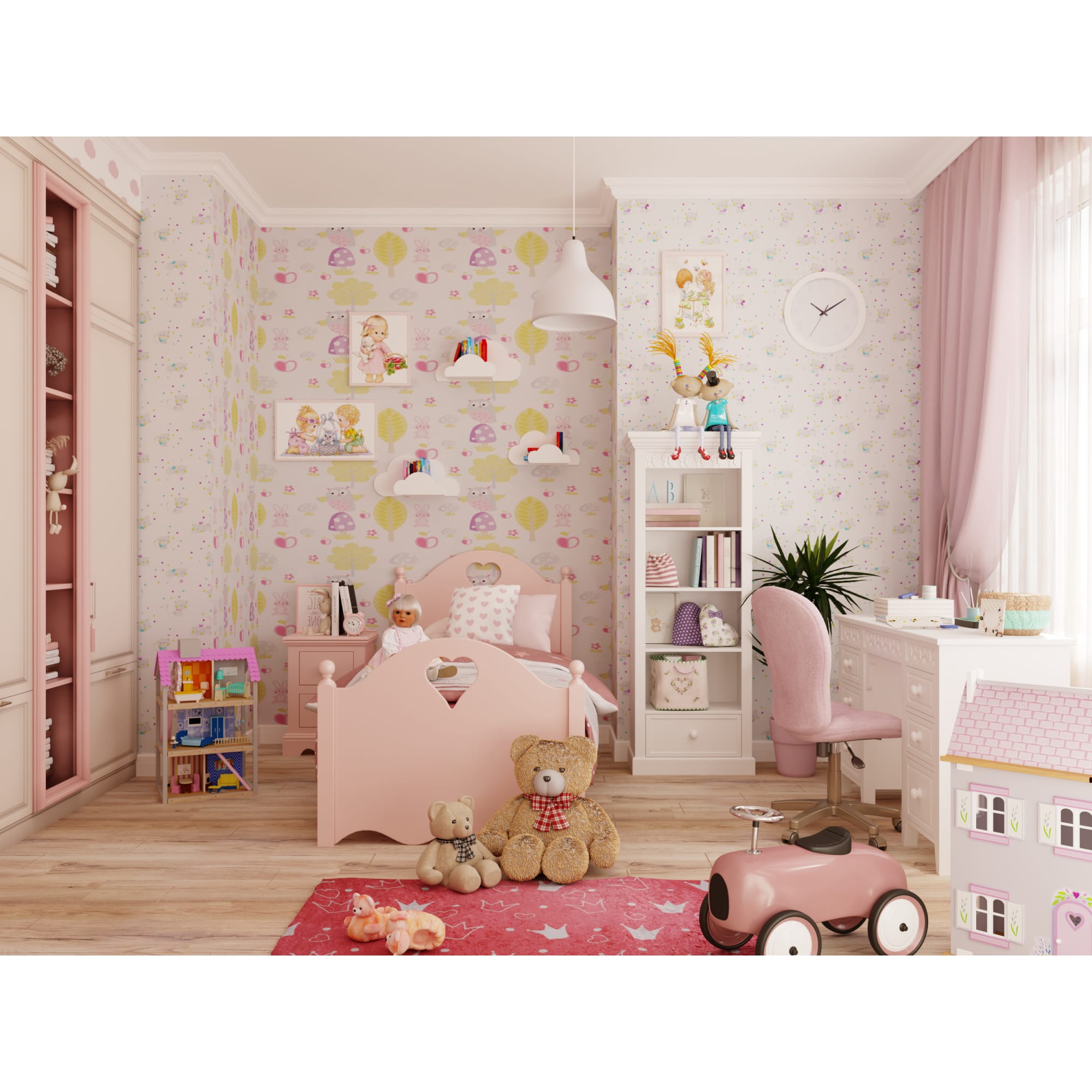 18751451 Рамка Inspire «Color», 30х40 см, цвет розовый Santreyd  - Вид №6