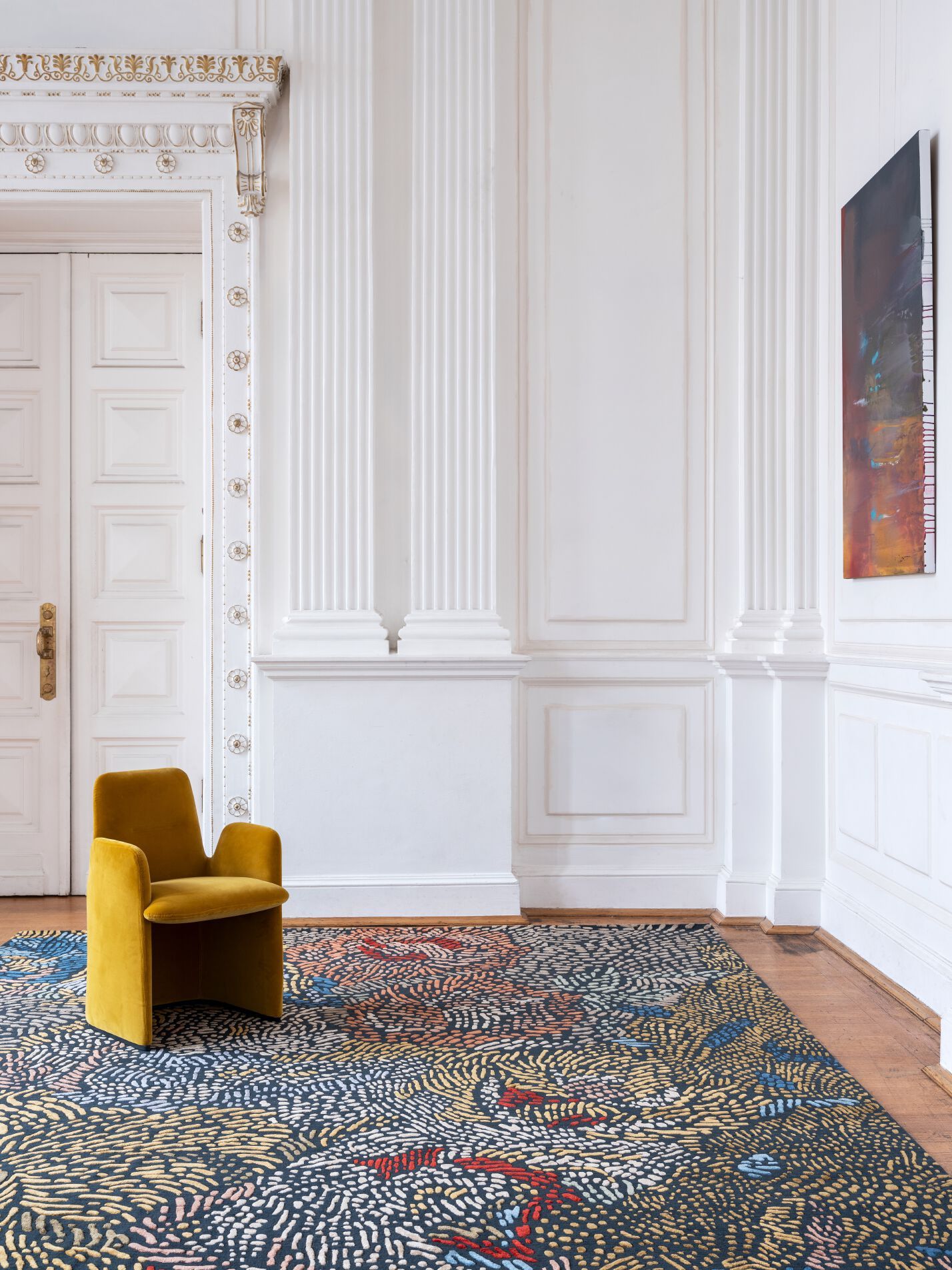 Ковер ручной работы из шерсти и шелка Tapis Rouge навсегда ARCH-00044144 - Вид №10