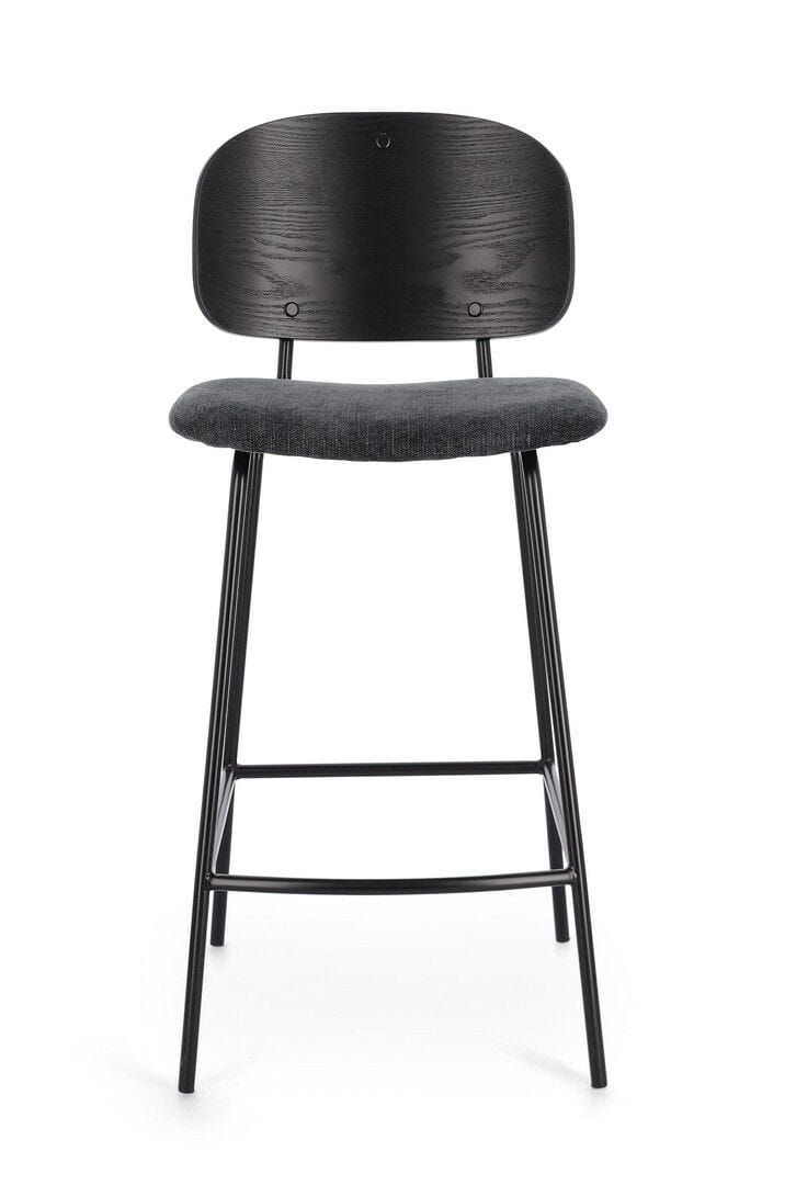 Высокий стул из ткани и дерева со спинкой BIZZOTTO SIENNA ARCH-00065029 - Вид №24