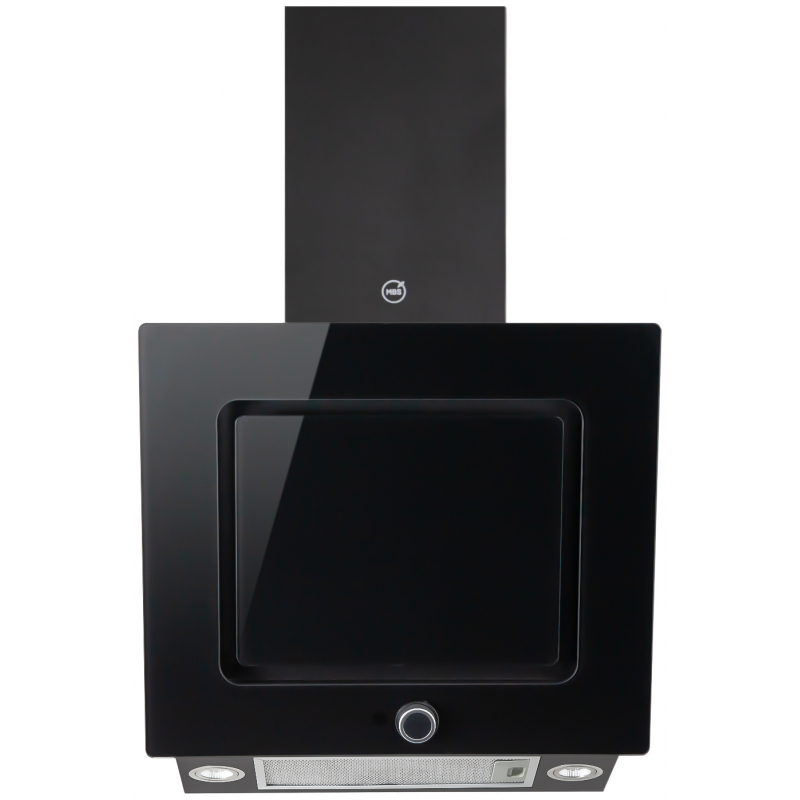 9921728 Вытяжка наклонная MBS CRASSULA 160 GLASS черный/черный STDN-0138464 - Вид №1