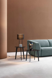 Деревянный прямоугольный журнальный столик