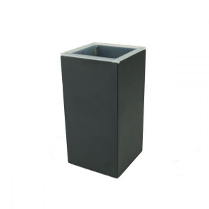 982(23) Stil Haus Urania, настольный металлический стакан, цвет черный матовый