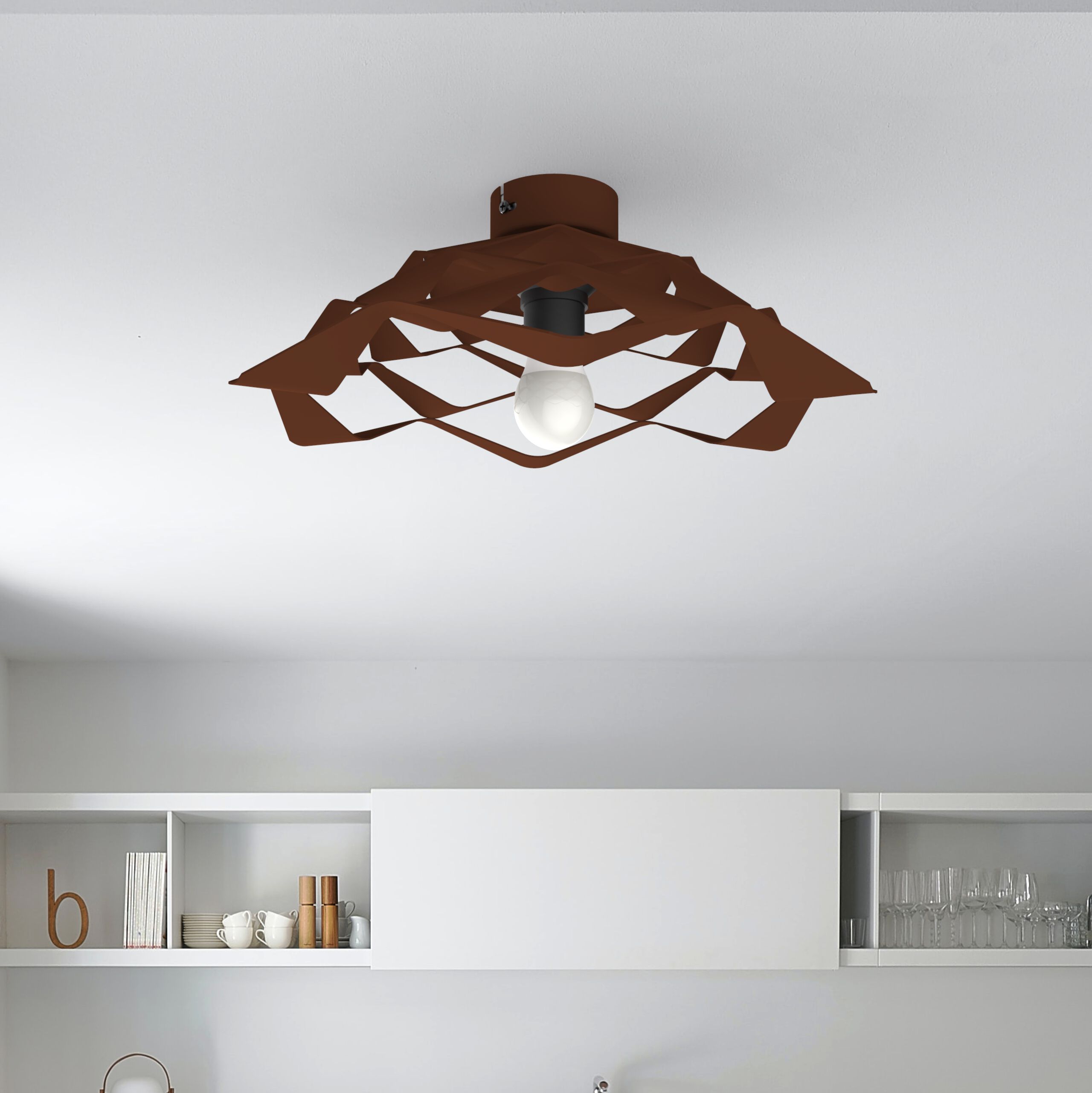 Светодиодный потолочный светильник WayPoint оригами ARCH-00068307 - Вид №1