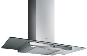 1106565 Вытяжка каминная Jetair MOLLY P 90 INX серебристый/прозрачный