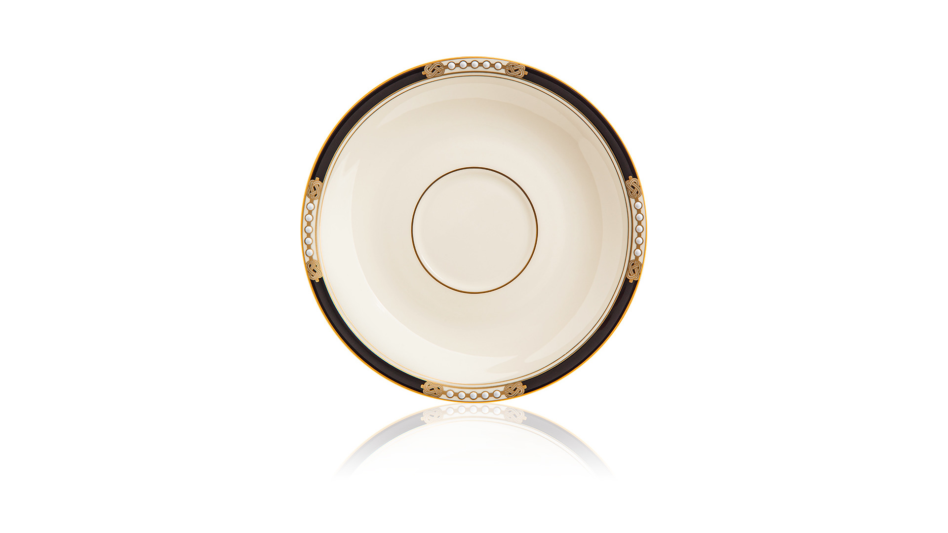 10667287 Lenox Набор из 2 чашек чайных с блюдцами Lenox "Подлинные ценности" 210мл Фарфор костяной  - Вид №3