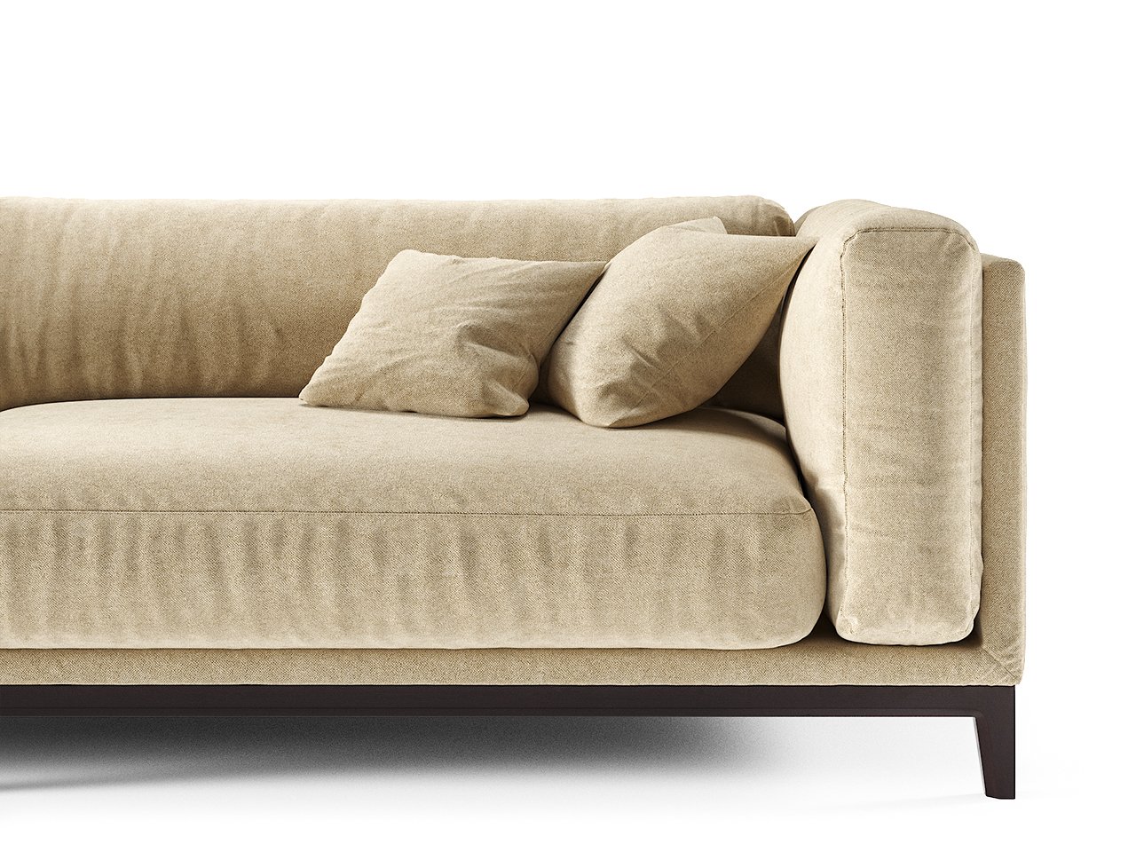 Диван Case прямой бежевый шенилл THE IDEA ДИЗАЙНЕРСКИЕ 210542 Бежевый  - Вид №3