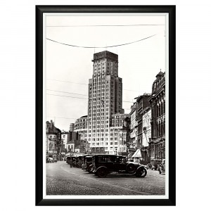 828197487_1818 Арт-постер «Первый небоскреб» Object Desire