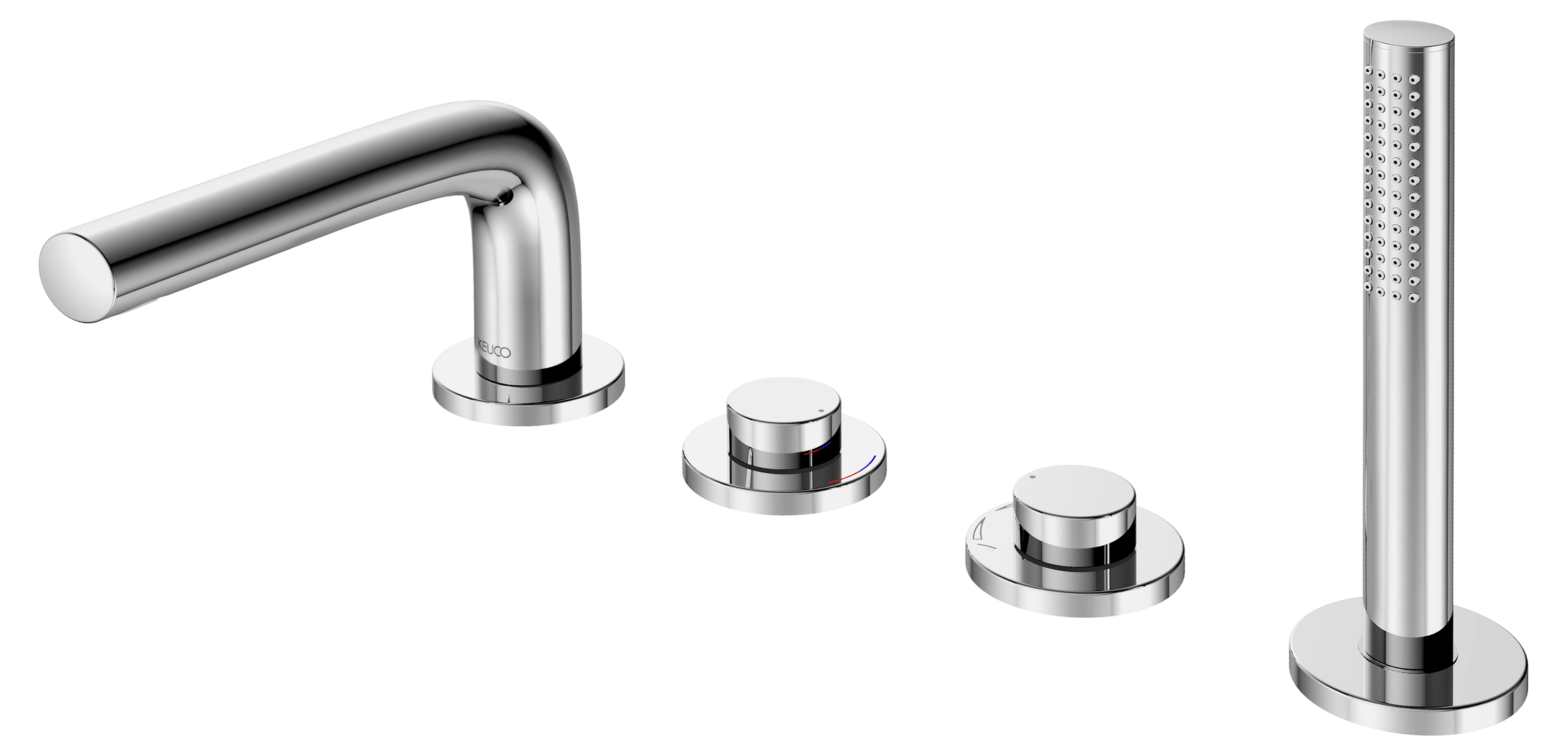 51530010100 Смеситель для ванны KEUCO Edition 400