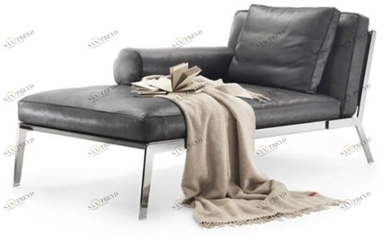 Flexform Дормез со съемным кожаным чехлом Happy sun-id-1427782