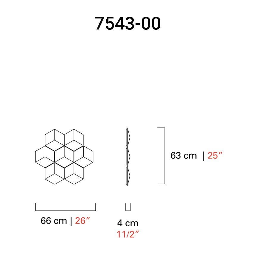 Венецианский Кристалл ручной работы настенный светильник Barovier&Toso Webb ARCH-00127892 - Вид №5