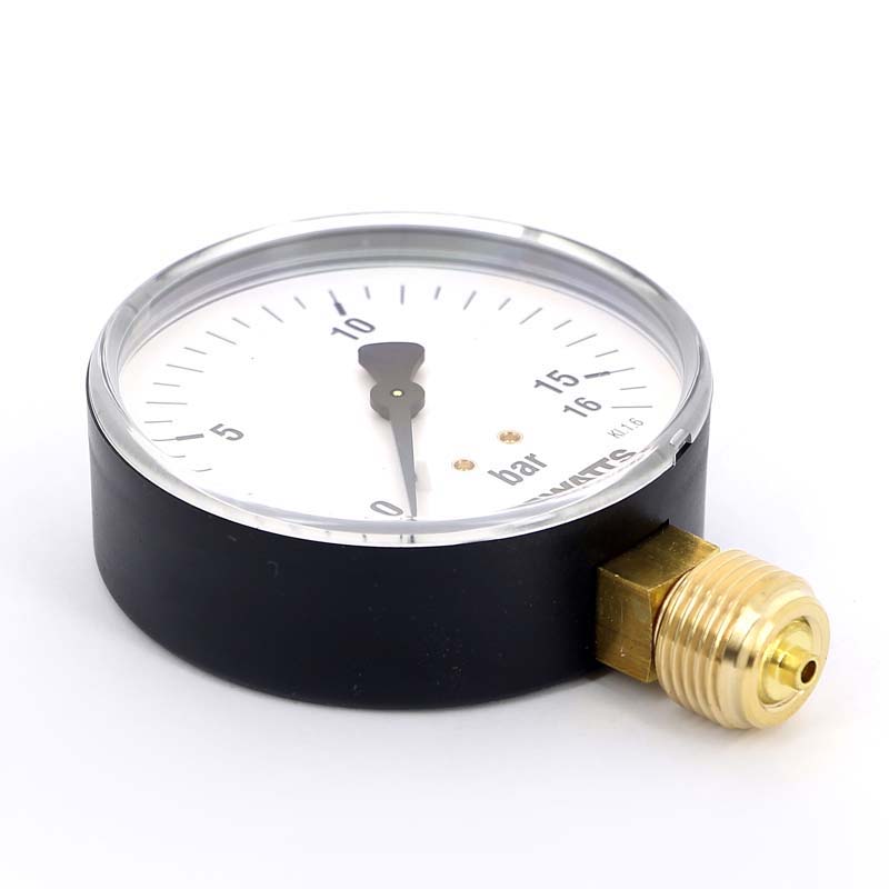 Манометр радиальный F+R200 1/2" 100 мм WATTS Ind 16 бар 10008079 - Вид №3