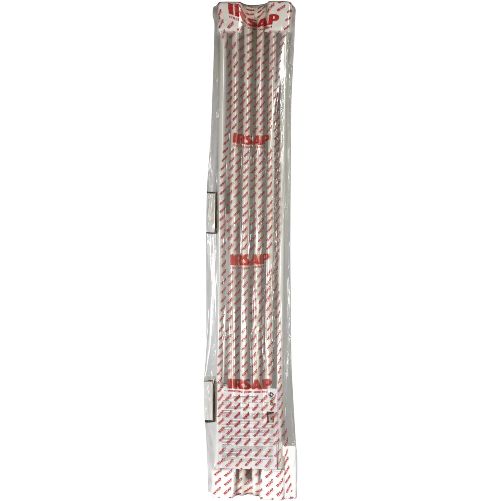 Радиатор трубчатый Irsap Tesi RR218000401A426N01 1735/65 6 секций нижнее подключение сталь белый 82395906 STLM-2113724 - Вид №4