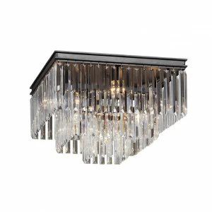 Потолочная люстра Vitaluce V5147-1/4+4+1PL VITALUCE ДИЗАЙНЕРСКИЕ 328128 Черный;прозрачный