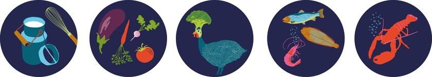 CONCEPTUWALL Декор из клейкой ткани Bobarnoum sun-id-1443898 - Вид №2