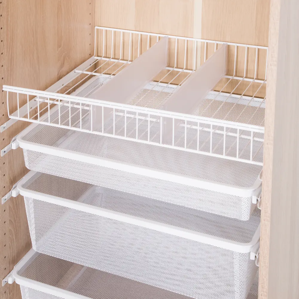 Проволочная полка-корзина НСХ для систем хранения 55.3×37.9 см 81961396 STLM-0015535 - Вид №6