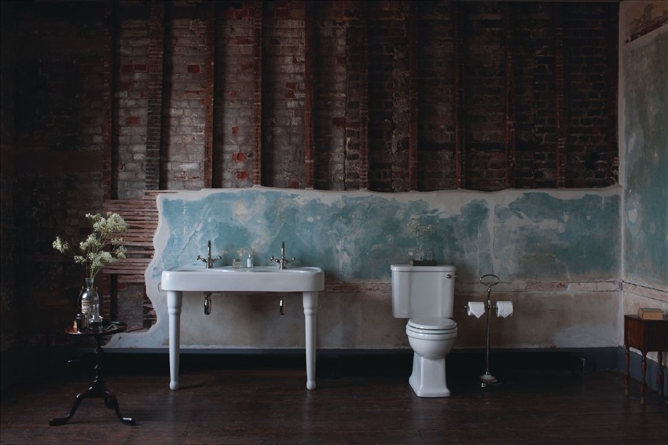 ARC1200 1TH, ARC2 Напольная раковина стоящая овальная Burlington Arcade - Вид №5