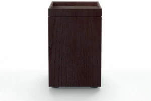 Flexform Прикроватная тумбочка из массива дерева с ящиками Benjamin