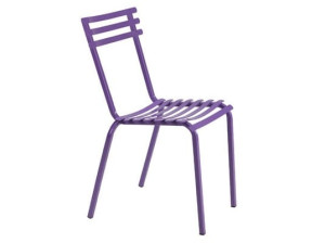 Железный штабелируемый садовый стул