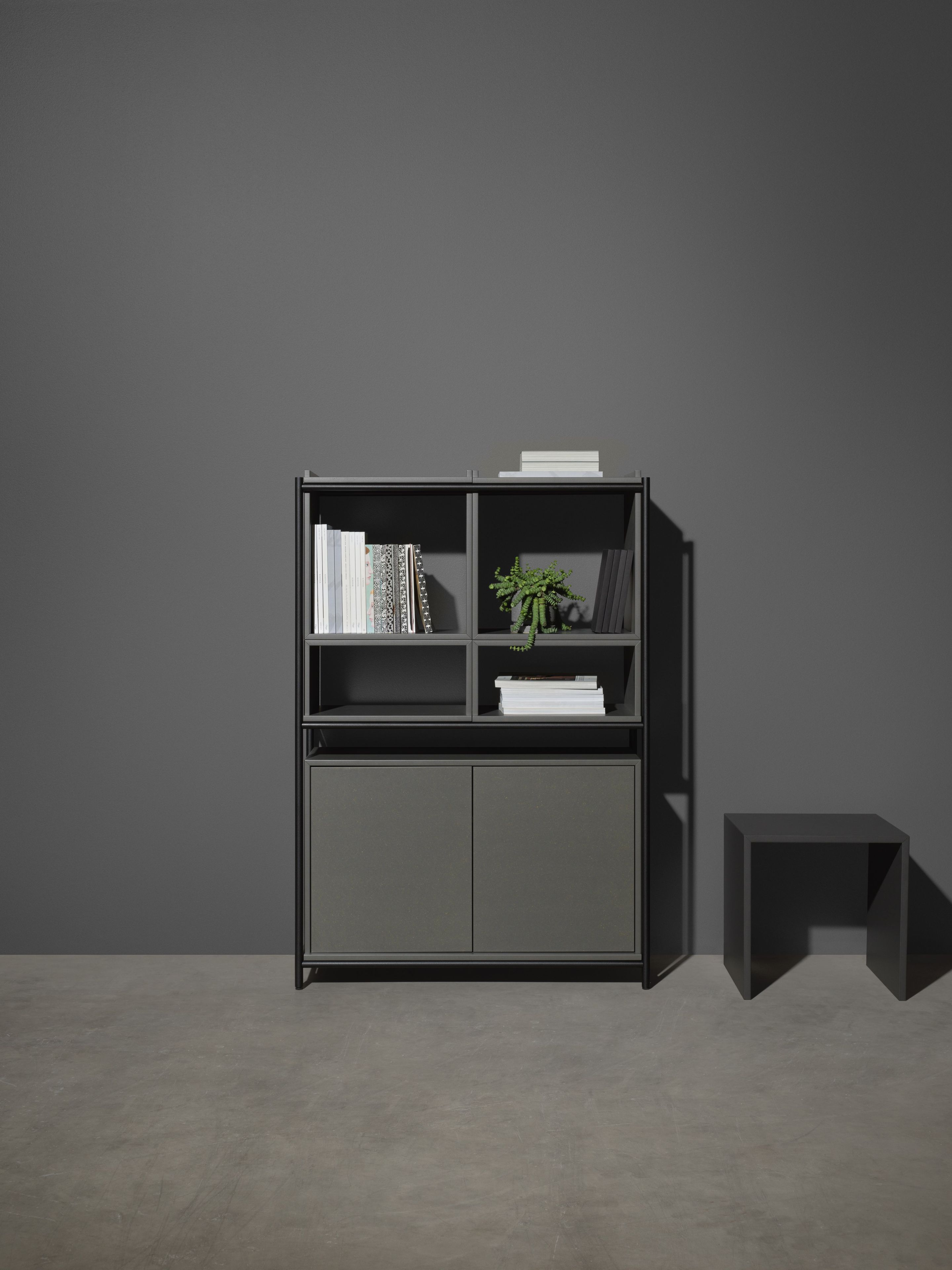 Модульный модульный отдельно стоящий книжный шкаф Mizetto Understand ARCH-00108402 - Вид №4