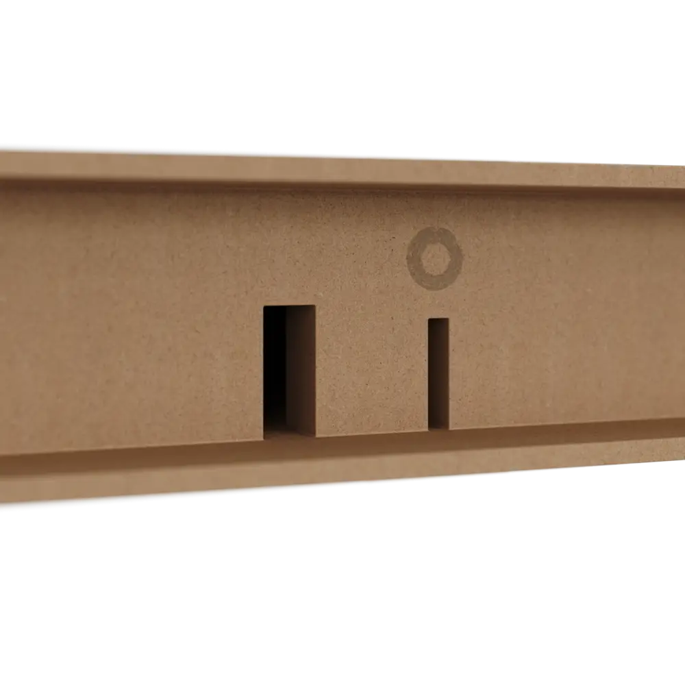 Полка настенная Spaceo Paris 80x23.5 см МДФ цвет чёрный 82877499 STLM-2166560  - Вид №4