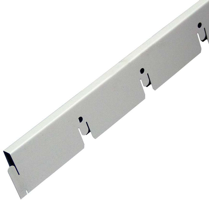 82151741 Рейка направляющая грильято 75x75x40 мм белый 0.6 м STLM-0020472 АЛБЕС