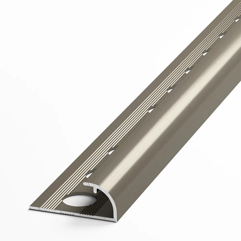 ЛУКА Профиль угловой алюминиевый для плитки 270 см цвет шампань 82705830 STLM-0945828