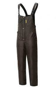 65023 Полукомбинезон зимний влагозащитный черный  Зимняя спецодежда  размер 56-58/170-176